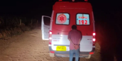 GO: Homem é preso suspeito de furtar ambulância