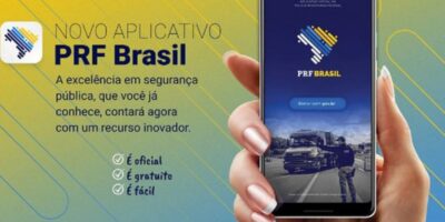 Aplicativo da PRF é lançado e tem botão de emergência para caso de vidas em risco