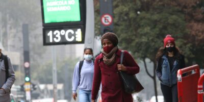 Inmet prevê frio em todo o país a partir de domingo