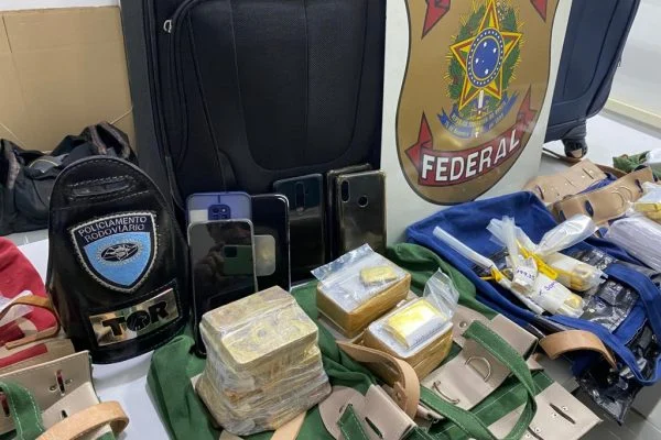 PF apreende 77 kg de ouro em avião particular