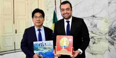 Governador recebe comitiva de estatal chinesa especializada em medicina nuclear