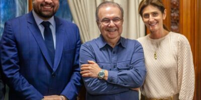 Célia Jordão se encontra com governador para tratar de obras em Angra