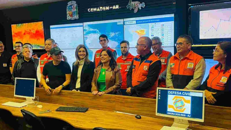 Sistema de alerta nacional contra desastres foi testado em Angra e Petrópolis