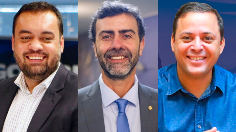 Quaest: No RJ, Castro tem 25%; Freixo, 18%; e Neves, 8%