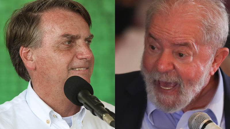 Bolsonaro cresce e ultrapassa Lula em SP, mostra pesquisa