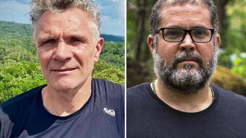MPF denuncia 3 presos pelas mortes de Bruno Pereira e Dom Phillips