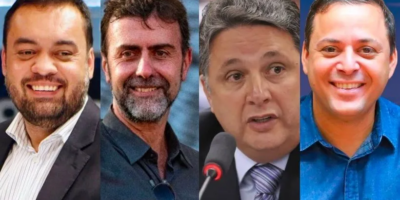 Pesquisa Quaest para o governo do RJ: Castro tem 24%; Freixo, 22%; Garotinho e Neves, 6%