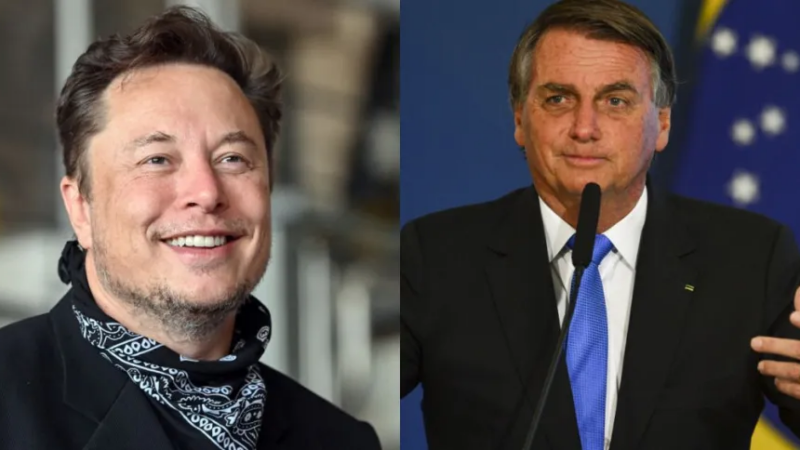 Bolsonaro tem encontro com Musk nesta sexta
