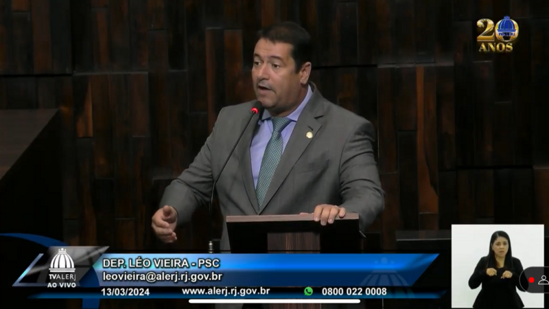 Deputado Léo Vieira cobra governador e prefeito por mais segurança e saúde em São João de Meriti