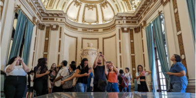 Palácio Tiradentes bate recorde de visitas em julho