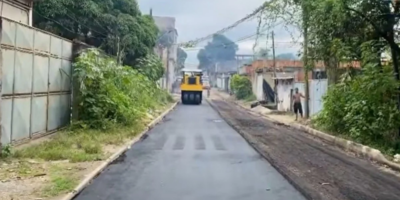 Obras beneficiam moradores do bairro de Jardim Gramacho, em Caxias
