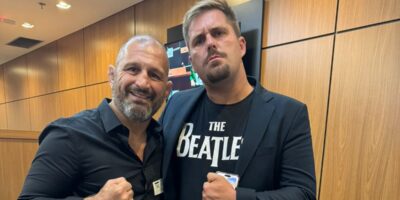 Ralph Gracie visita Alerj e esbanja simpatia