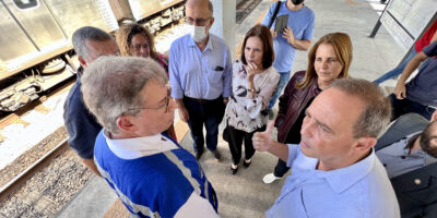 CPI dos Trens: Deputados vistoriam ramal de Santa Cruz e constatam precariedade do serviço
