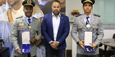 Bombeiros que salvaram mulher em rio de Campos recebem a Medalha Tiradentes