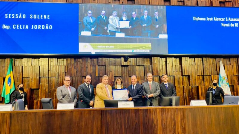 Cluster Naval recebe homenagem na Alerj