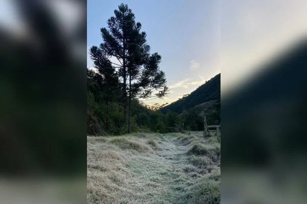 Estação no Rio marca -11,4º C, recorde de frio do Brasil no ano