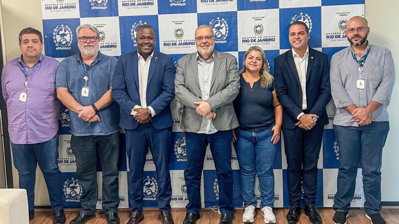 Deputado Felipinho Ravis se reúne com DER-RJ para pensar soluções para Nova Iguaçu