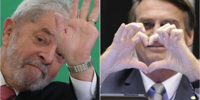 Pesquisa CNT/MDA: Lula cai para 40,6% e Bolsonaro vai a 32%