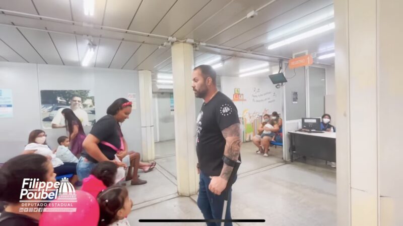 Deputado Filippe Poubel cobra melhorias para a UPA de Campo Grande