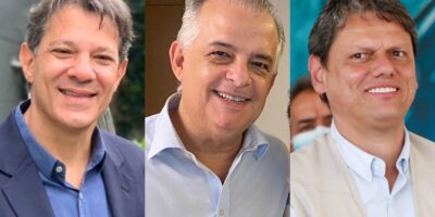 Haddad tem 30%; França, 17% e Tarcísio, 10%, diz Quaest