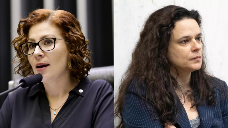 Disputa pelo Senado em SP gera atrito entre Carla Zambelli e Janaína Paschoal nas redes