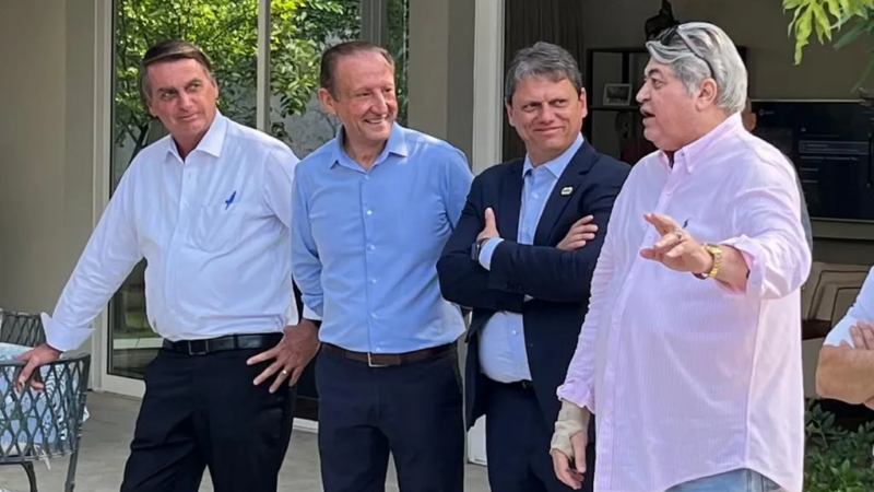 Senado: Bolsonaro confirma Datena na chapa de Tarcísio