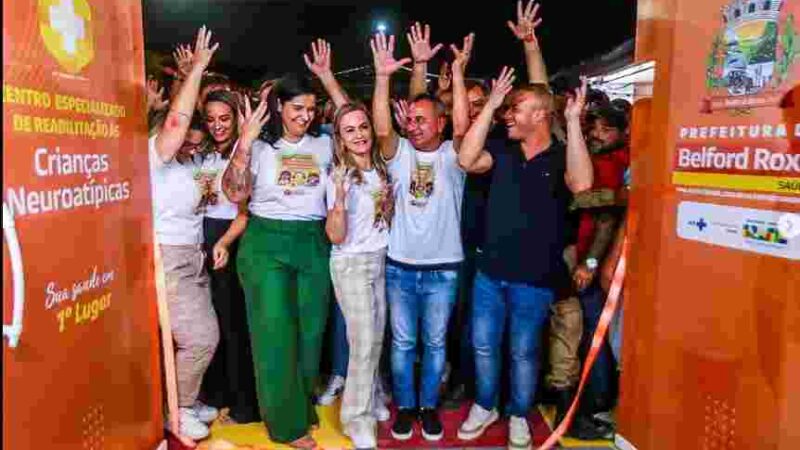 Prefeitura de Belford Roxo inaugura Centro Especializado de Reabilitação às Crianças Neuroatípicas