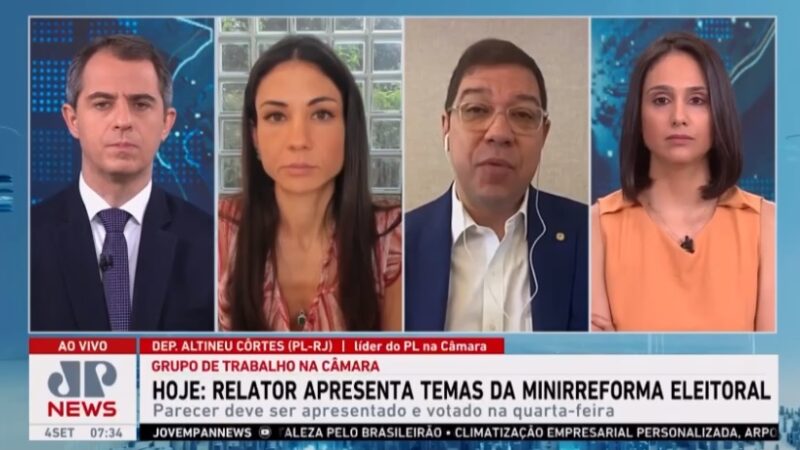 ‘PT aqui não’, diz Altineu em relação à coligação com partido de Lula