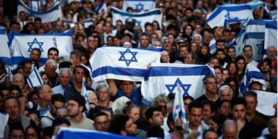 Argentinos fazem manifestação de apoio a Israel após ataque do Hamas