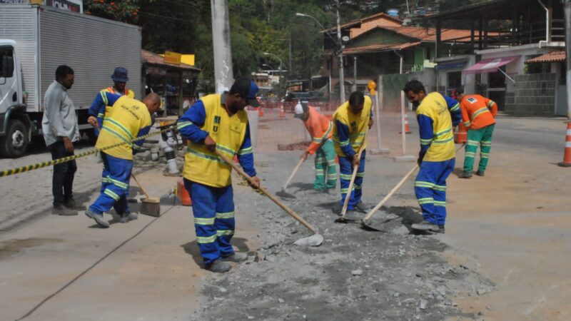Obras na RJ-134 beneficiam municípios da Região Serrana