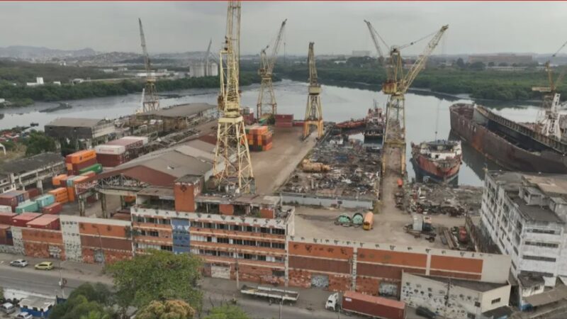 RJ gasta R$ 96 milhões em antigo estaleiro, mas após 16 meses polo pesqueiro é só promessa