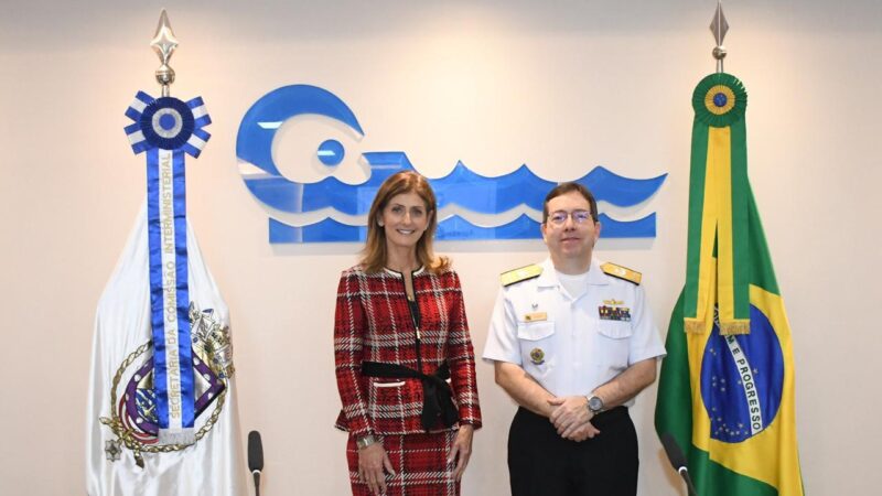 Célia Jordão participa de evento, em Brasília, sobre os avanços da Economia do Mar