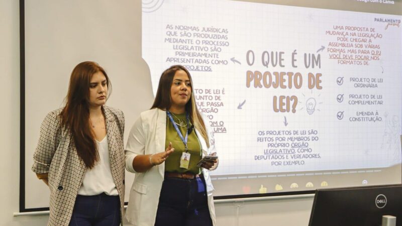 Deputados juvenis passam por capacitação on-line