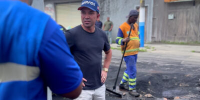 Mais ruas de Nilópolis recebem recapeamento asfáltico