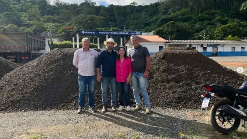 Miracema recebe material para recuperação das estradas rurais