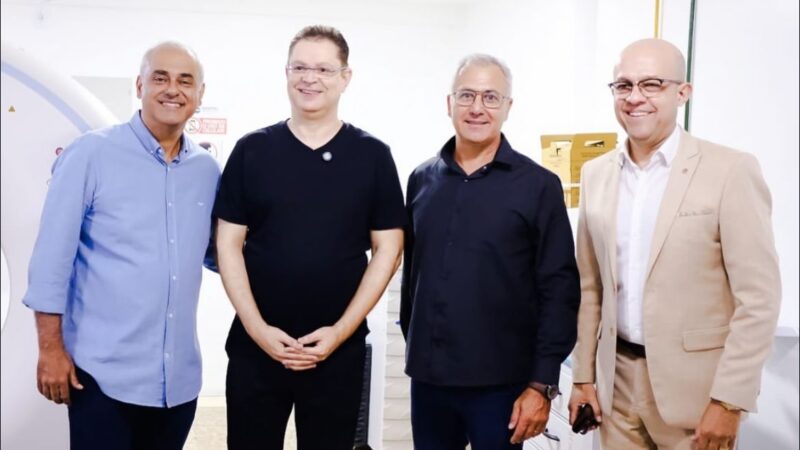 Parlamentares visitam obras do Hospital São Vicente de Paulo, em Bom Jesus do Itabapoana