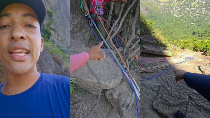Disputa na Pedra da Gávea: montanhista denuncia ameaças e impedimento de trabalhar