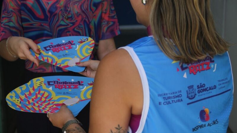 São Gonçalo faz campanha contra assédio às mulheres no Carnaval Raiz