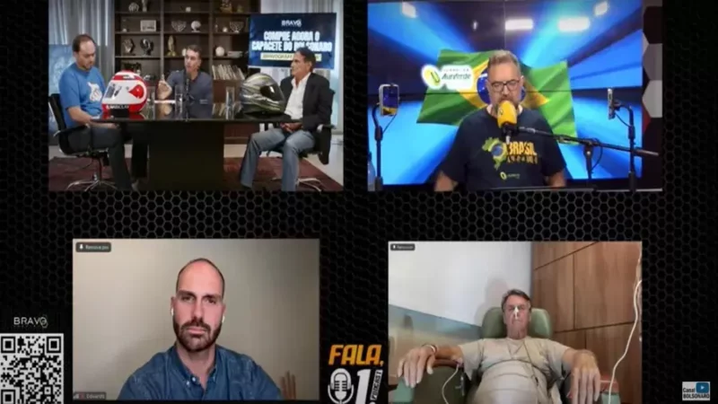 Em live da UTI Bolsonaro diz que pode ter alta na segunda: “Estamos vencendo mais uma”