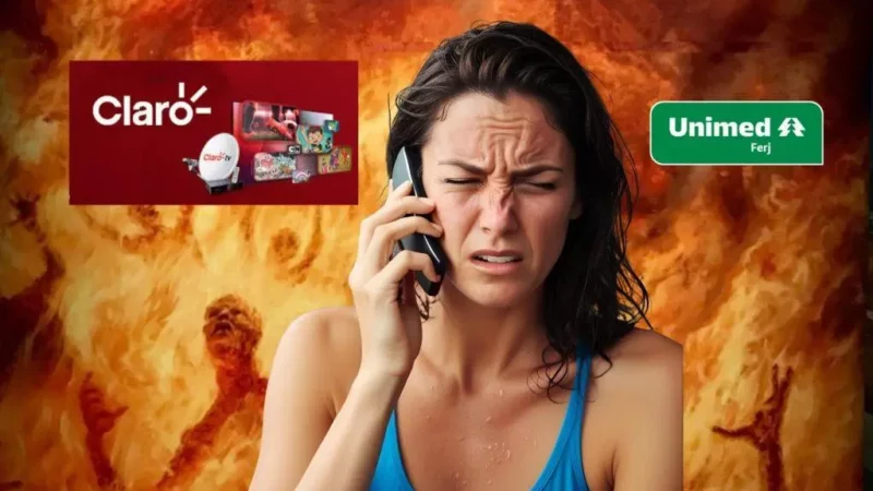 Entre o combo e o colapso: Claro Net, Unimed Ferj e o inferno do atendimento