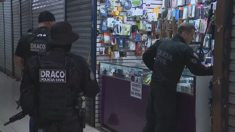 Polícia prende oito por extorsão e controle criminoso na Uruguaiana