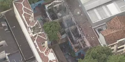 Incêndio destrói escola municipal na Tijuca