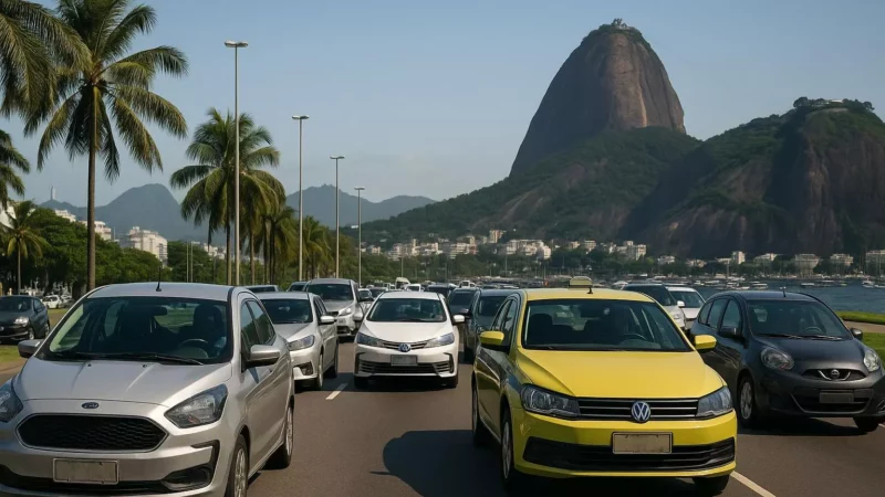 Quase metade dos veículos no RJ está com IPVA 2025 atrasado, diz Sefaz