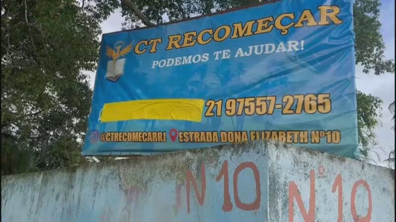Polícia resgata 62 pessoas mantidas em cárcere privado em clínica de Itaguaí