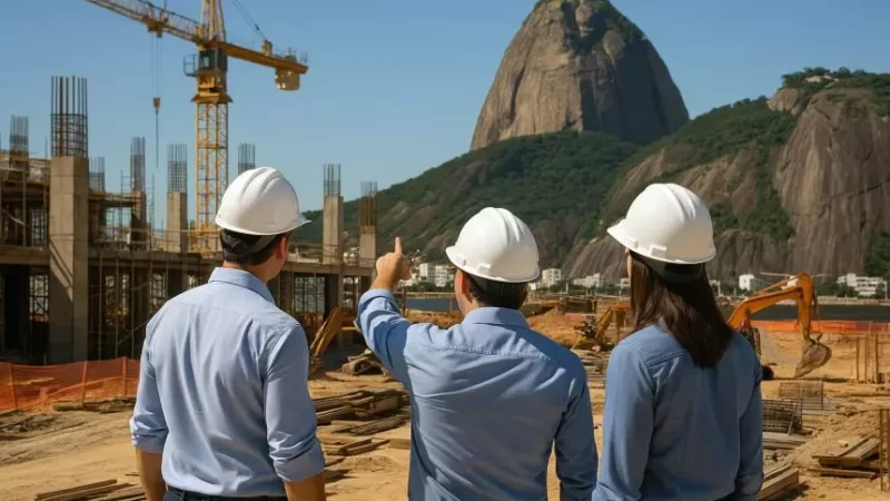 Construção civil movimenta R$ 33 bi no RJ e vira motor da retomada econômica