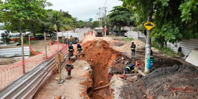 Uma nova maré para cartão-postal de São Gonçalo