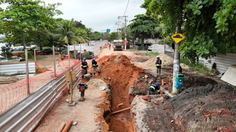 Uma nova maré para cartão-postal de São Gonçalo