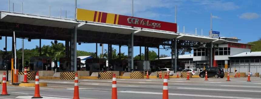 Valor do pedágio da Via Lagos sofre reajuste e vai a R$ 30,60 nos fins de semana