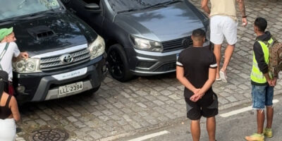 Flanelinhas dominam ruas da Glória, a poucos metros do encontro do BRICS