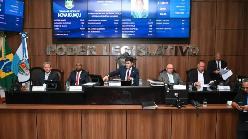 MP instaura ação contra Câmara de Nova Iguaçu por excesso de cargos comissionados